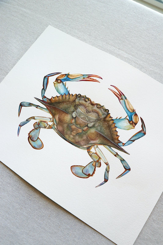 Blue Crab | Original Painting