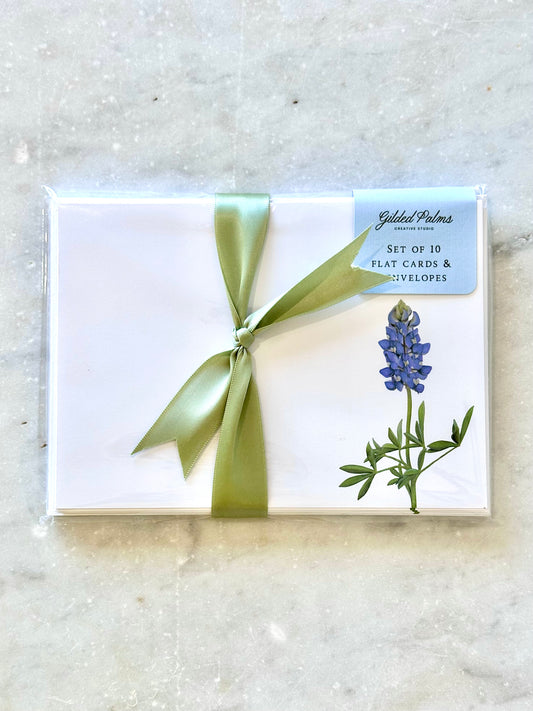 Bluebonnet Stationery Set