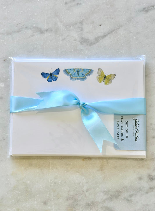 Butterfly Trio Stationery Set