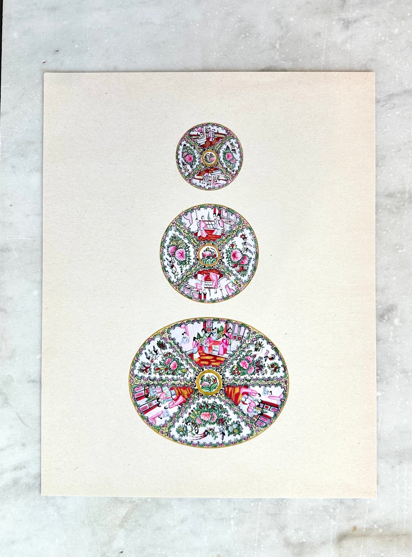 Chinoiserie Trio Print