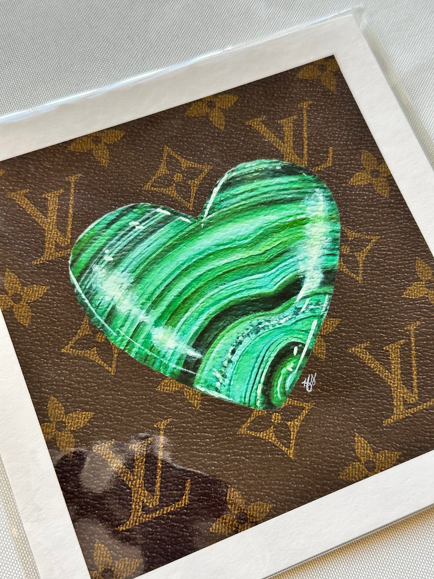 Malachite Heart