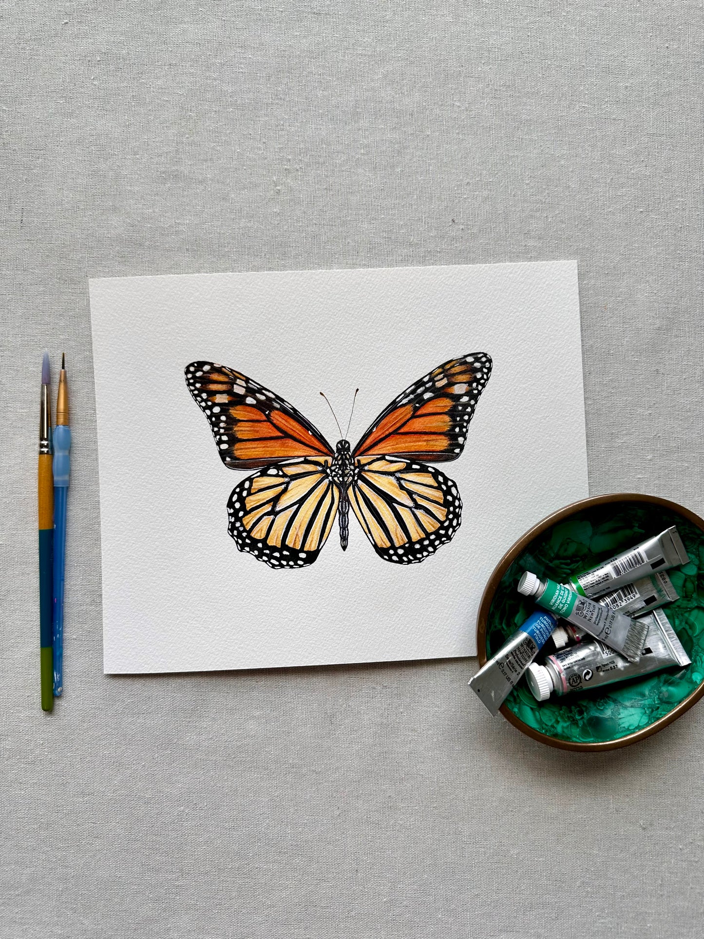 Monarch Butterfly | Original Painting