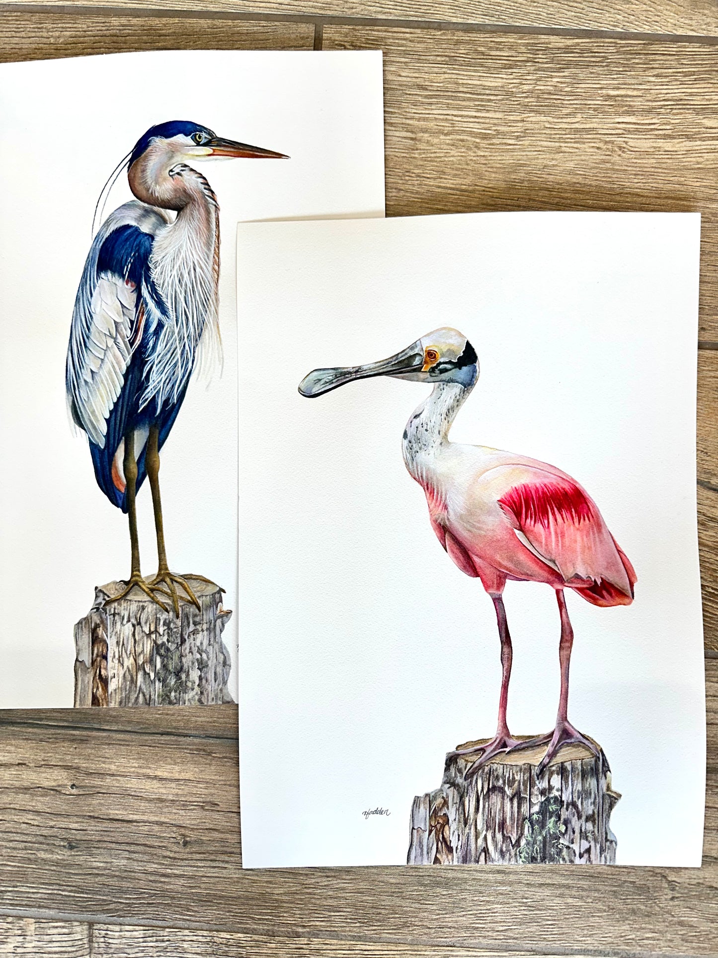 Original Great Blue Heron