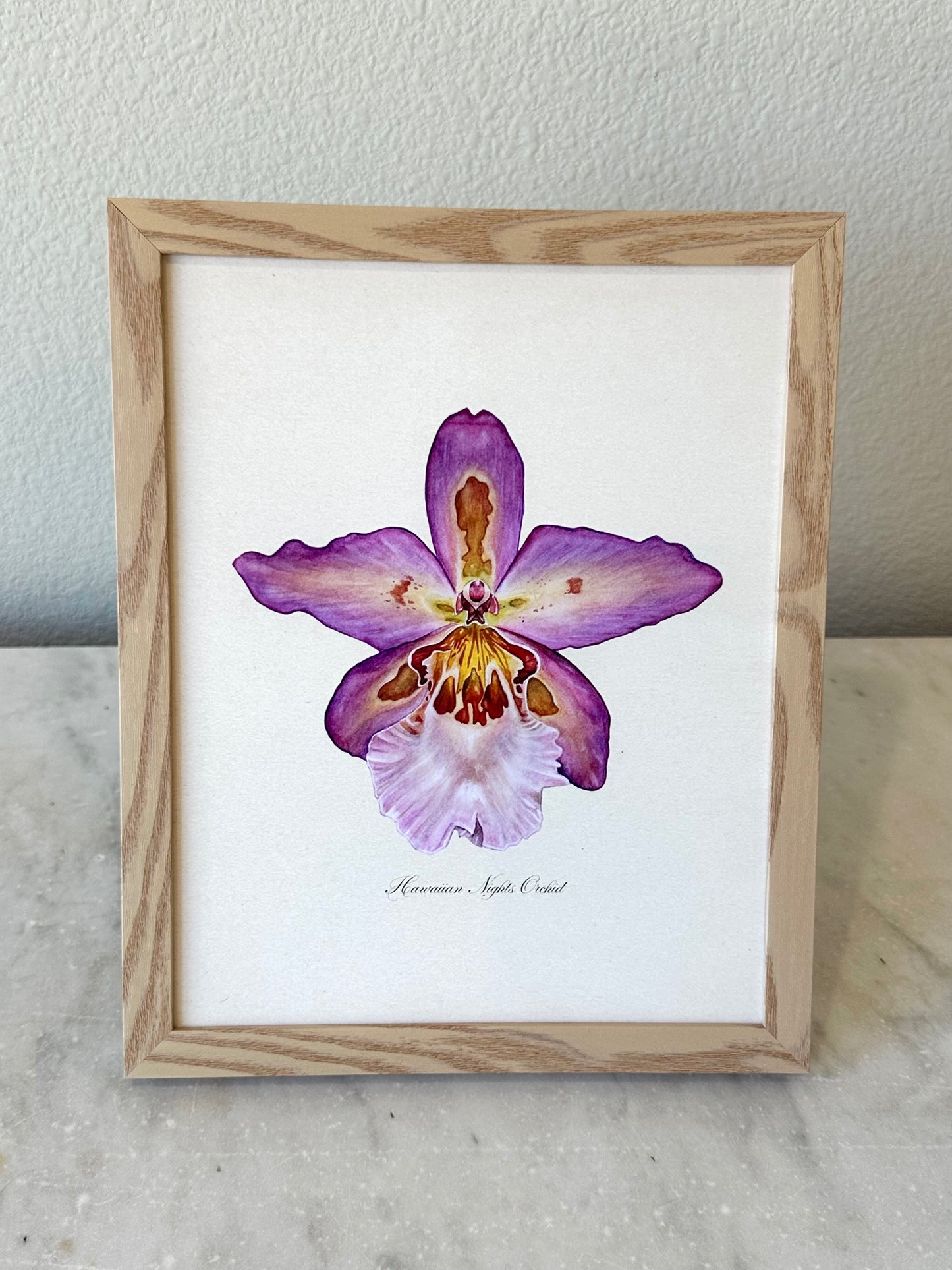 Hawaiian Nights Orchid Print