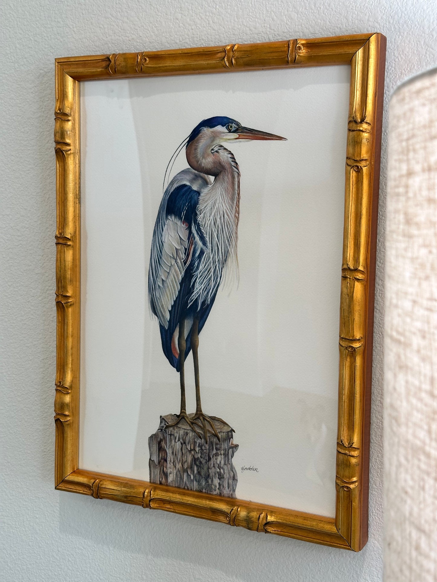 Original Great Blue Heron