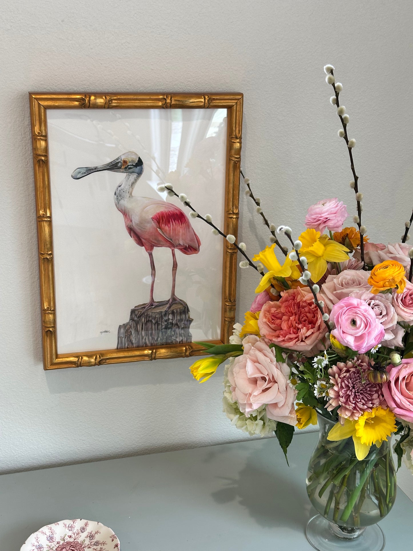 Original Roseate Spoonbill