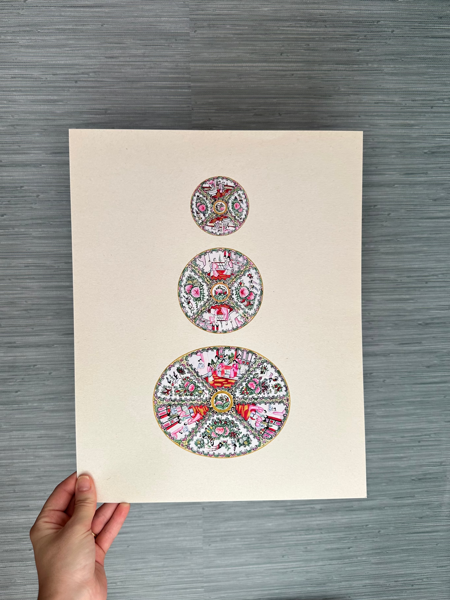 Chinoiserie Trio Print