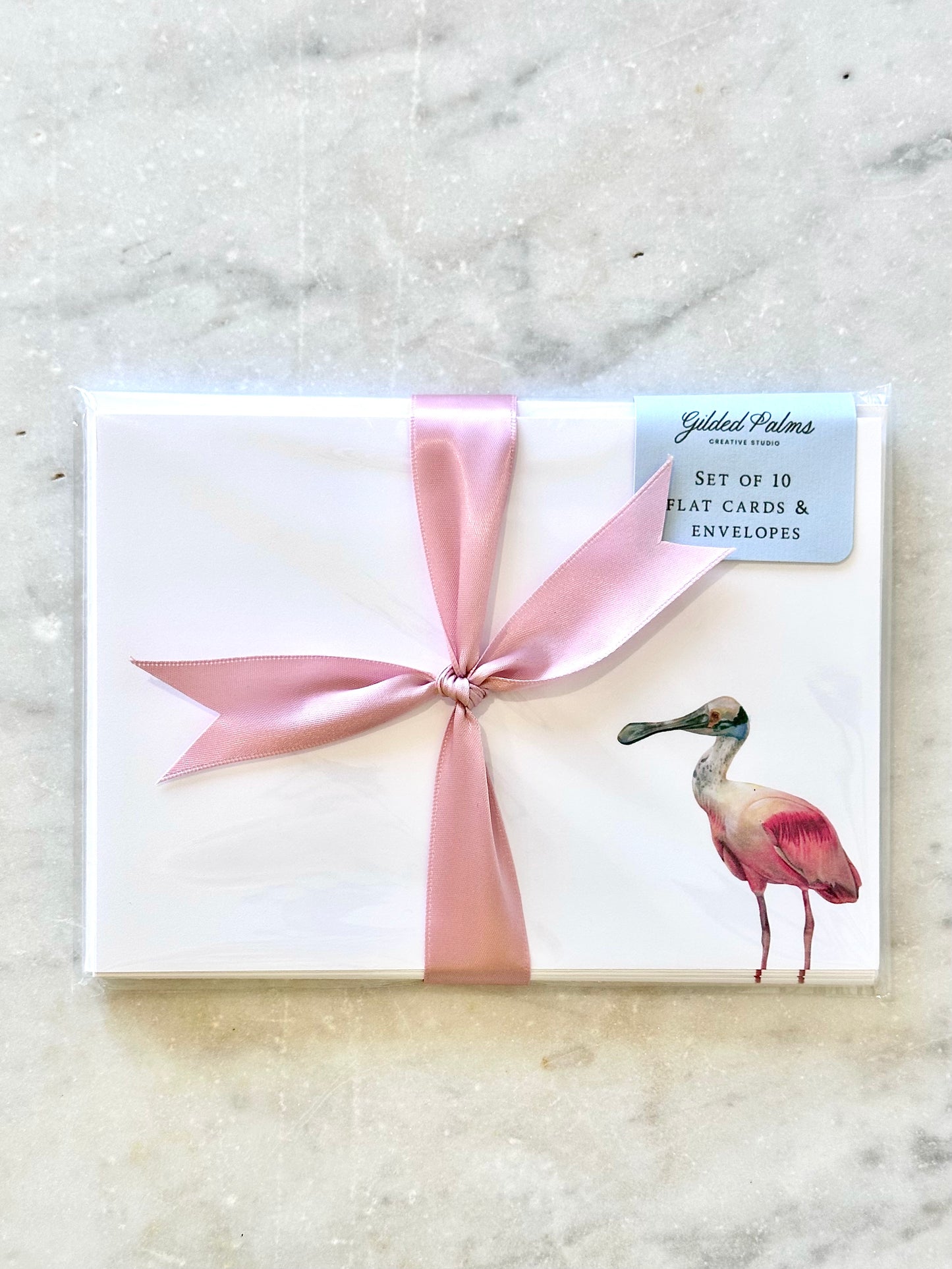 Roseate Spoonbill Stationery Set