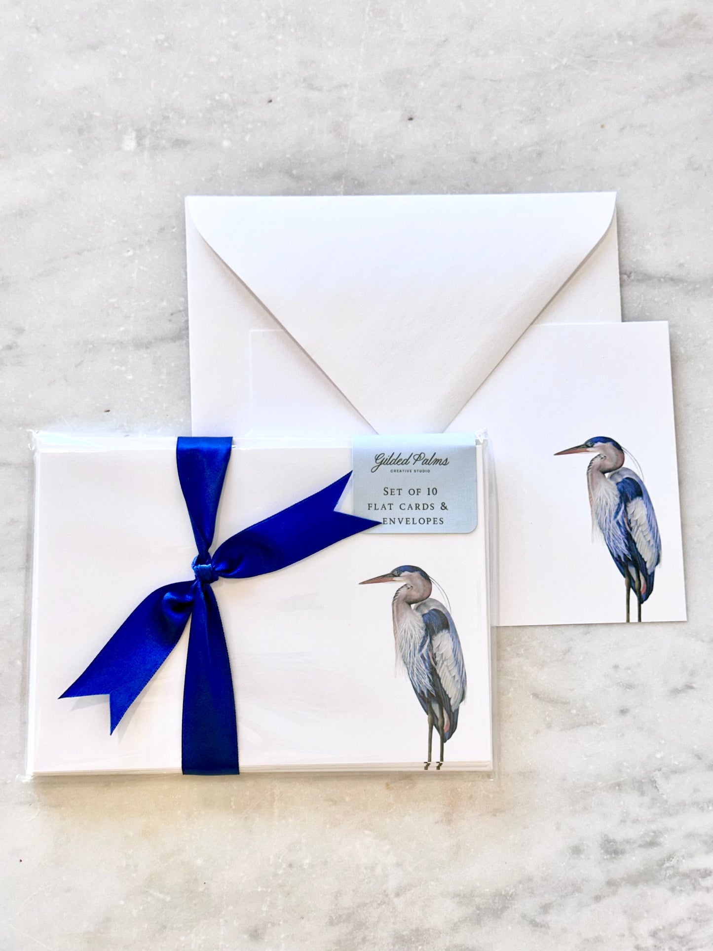 Great Blue Heron Stationery Set
