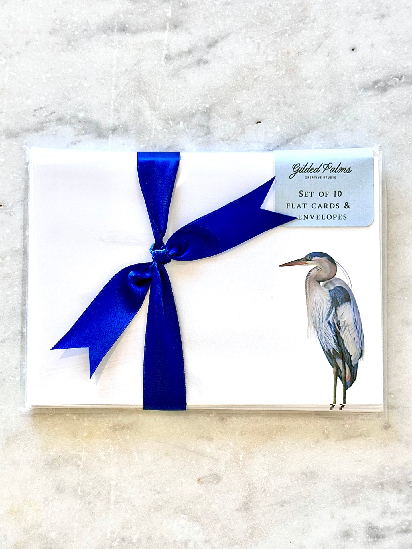 Great Blue Heron Stationery Set